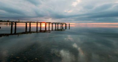 Old pier at Derrytrasna, Lough Neagh